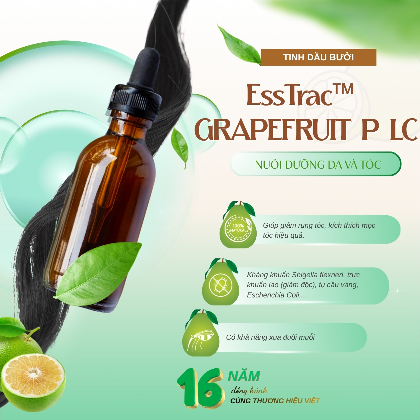 EssTracTM GRAPEFRUIT P OE/ TINH DẦU BƯỞI